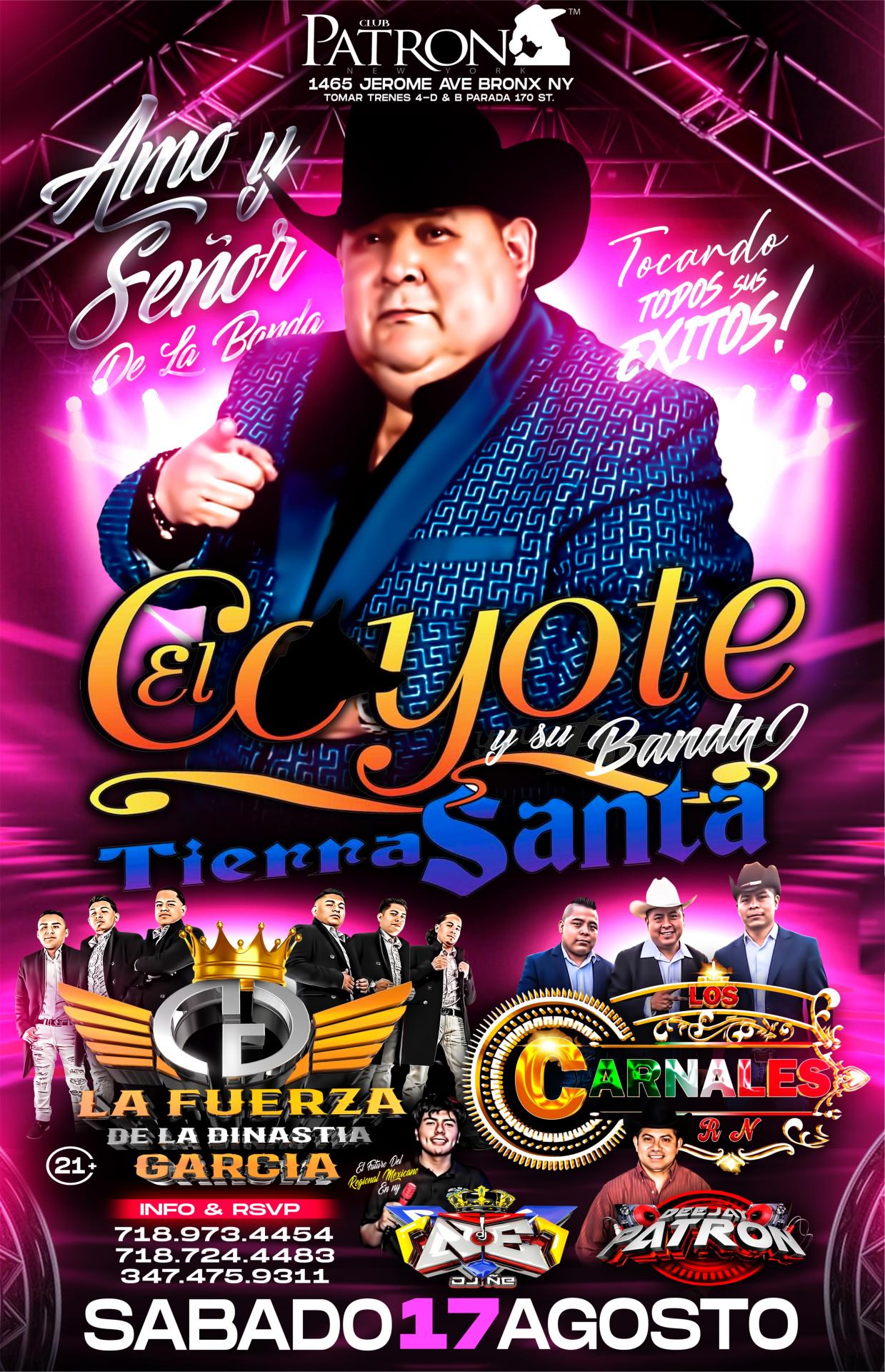 El Coyote Y Su Banda Tierra Santa Tickets Demo Site