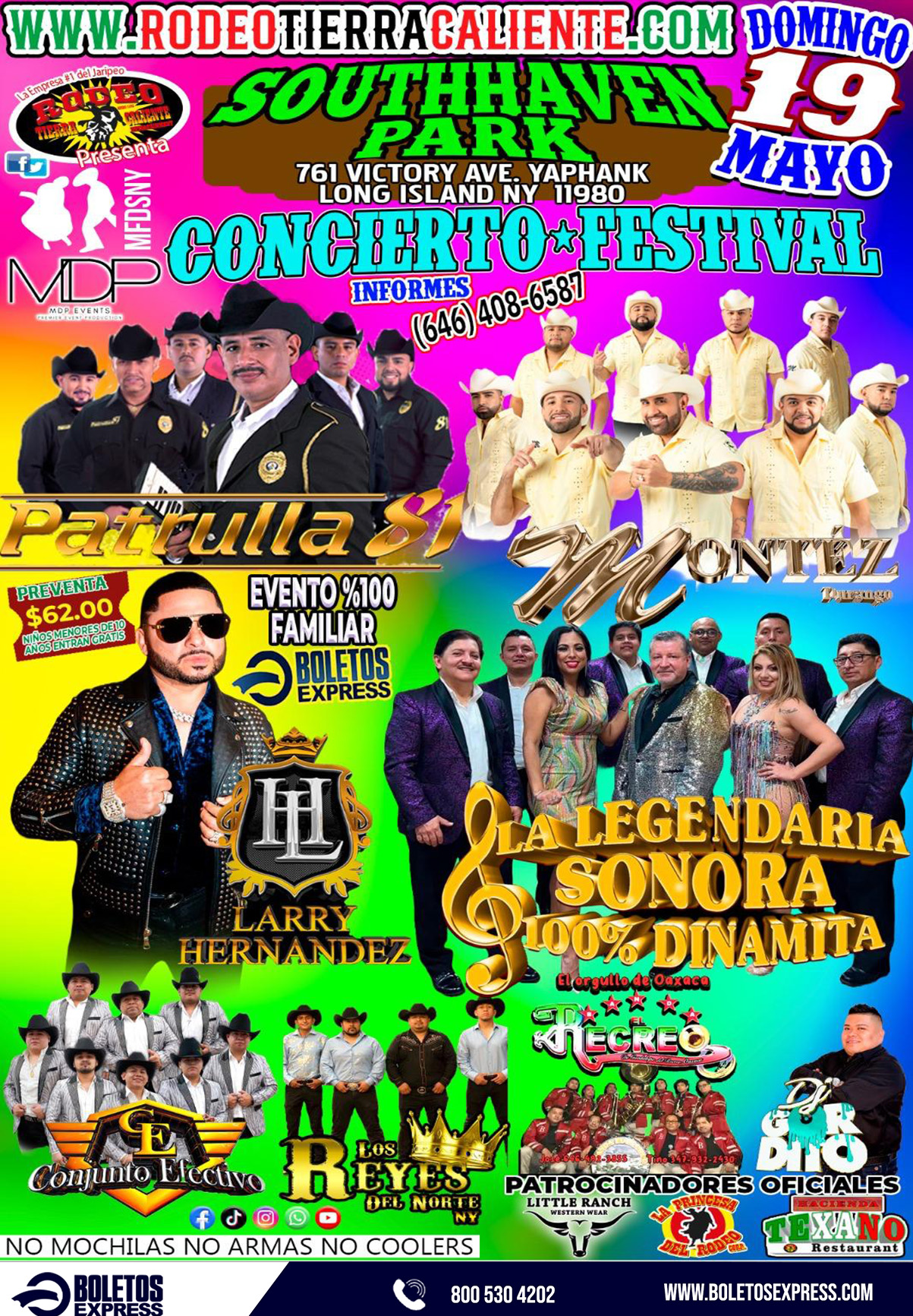 EVENTO 12 PM FESTIVAL PATRULLA 81 | MONTEZ DURANGO | LARRY HERNANDEZ ...